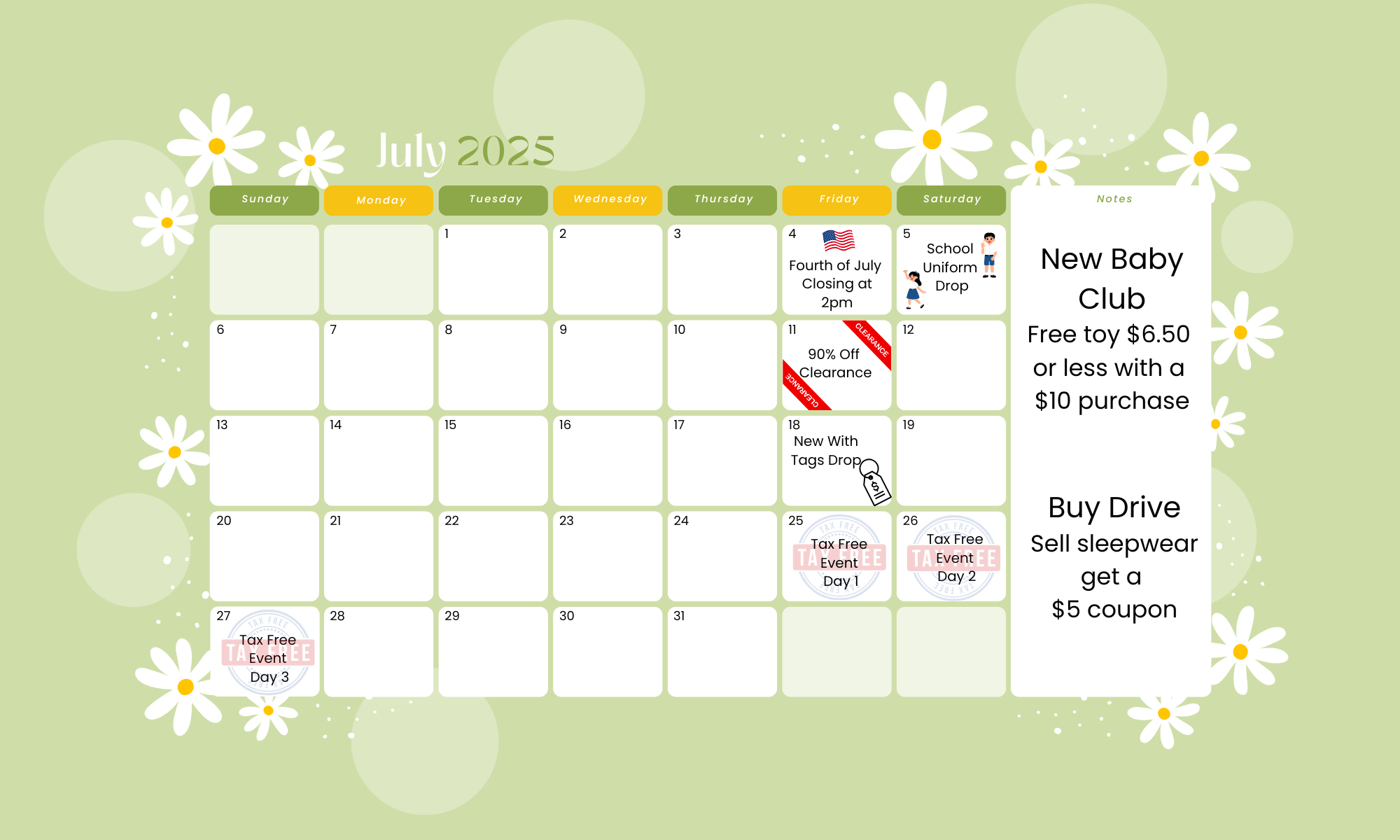 calendar